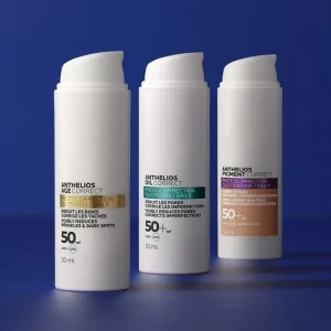SPF50 Sunscreen Cream 50ml  Anthelios Pigment Correct / Anthelios Oil Correct / Anthelios Age Correct Original Sunscreen
