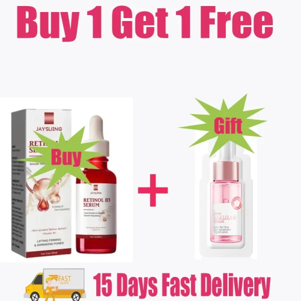 Pure Retinol Face Serum with Vitamin B3. Anti Aging Face Serum for Lines Wrinkles & Premature Sun Damage - Image 9