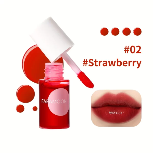 Lip Gloss, Long-Lasting Water Tint, Cup-Resistant Lip Stain, Hydrating Lip Makeup, Fruit Platter Series - Image 10