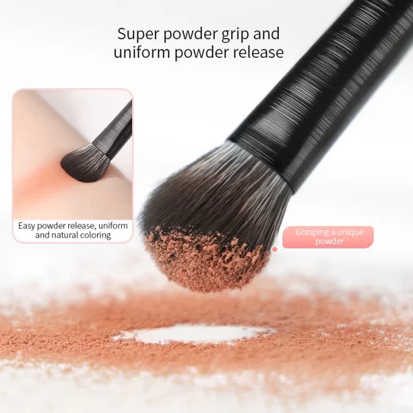 Natural Eye Makeup Brushes Set Eyeshadow Brush Eyebrow Contour Eyeliner Brush Women Eyes Cosmetic Blending Detail Make Up Tools - Image 4