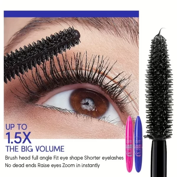 4D Thickening Mascara Waterproof No Fading Eye Lashes Brush Enhance Eyelashes Anti-fouling Black Lasting Mascara Korean Makeup - Image 6