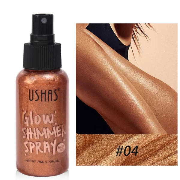 Diamond Liquid Highlight Waterproof High Gloss Glitter Body Bronzer Highlight Long-lasting Wear Face Contour Illuminator Makeup - Image 7