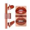 2 IN 1 Double Head Lip Gloss Matte Velvet Red Lip Tint Liquid Lipstick Mirror Gloss Lip Glaze Waterproof Lips Makeup Cosmetics - Image 17