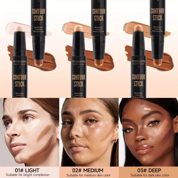 Face Concealer Contouring For Face Bronzer Beauty Contour Makeup Base Foundation Cream For Women's Cosmetics New - Image 4