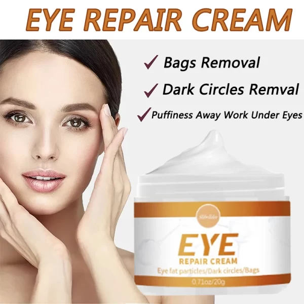 Anti-Wrinkle Dark Circles Eye Cream Remove Eye Bags Puffiness Way Work under Eyes Moisturizing Skin Care - Image 3