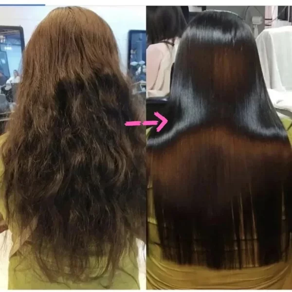 Magical Keratin Hair Mask 5 Seconds Repair Damaged Frizzy Hair Soft Smooth Shiny Nutrition Deep Moisturize Nourishing Hair Care - Image 4