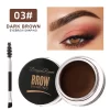 3D Wild Eyebrow Gel Wax Brow Styling Soap Waterproof Long Lasting Tint Eyebrows Enhancers Brows White Brown Makeup Cosmetic Tool - Image 9