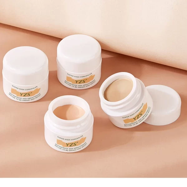 Waterproof High Concealer Foundation Lasting Concealer Suitable Tattoo Scars Acne Marks Dark Circles Uniform Skin Makeup - Image 2