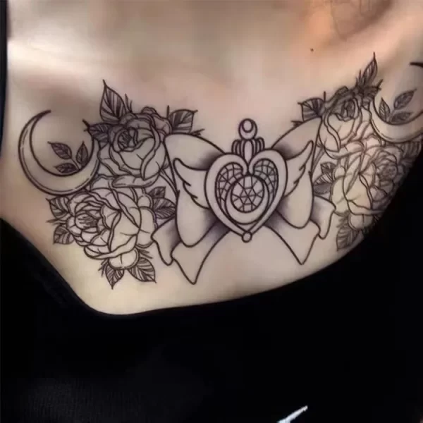 Semi Permanent Juice Ink Lasitng Temporary Tattoo Sticker Arm Sleeve Wings Text Eye Rose Waterproof Tattoos Fake Keep 7-15 Days - Image 11