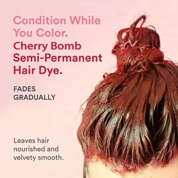 Natural Hair Color Cream Semi-permanent Hair Dye Product Halloween Long Lasting Barber Salon Household Herbal Hair Dey Cream - Image 4