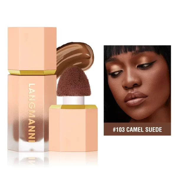 Waterproof Liquid Contour Bronzer Stick Natural Lasting Matte Nose Shadow Contouring Brighten Face Highlighter Cream Face Makeup - Image 8
