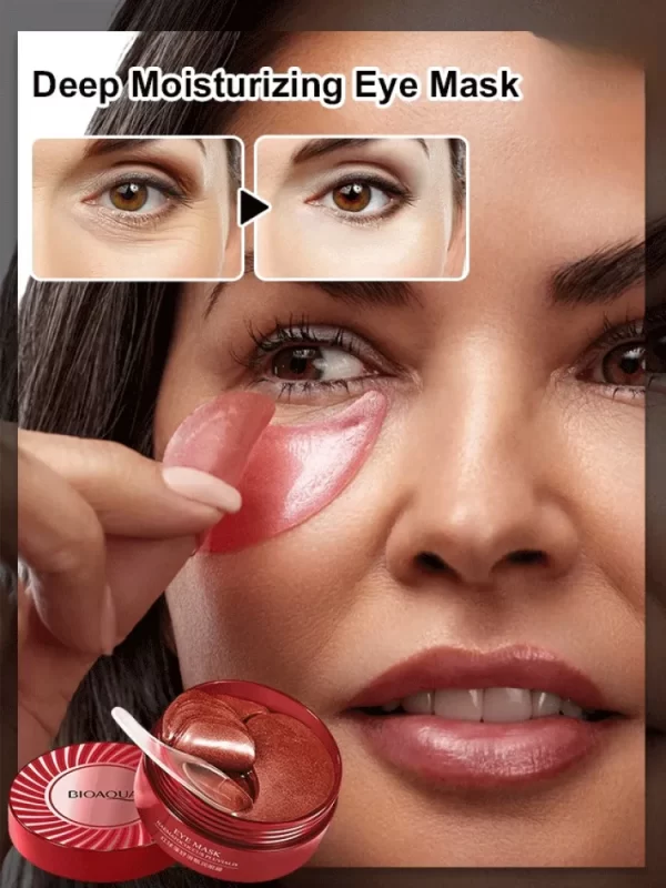 Eye Firming Eye Mask Deep Moisturizing Eye Care Permeable Blue Copper Eye Firming Peptide Eye Mask