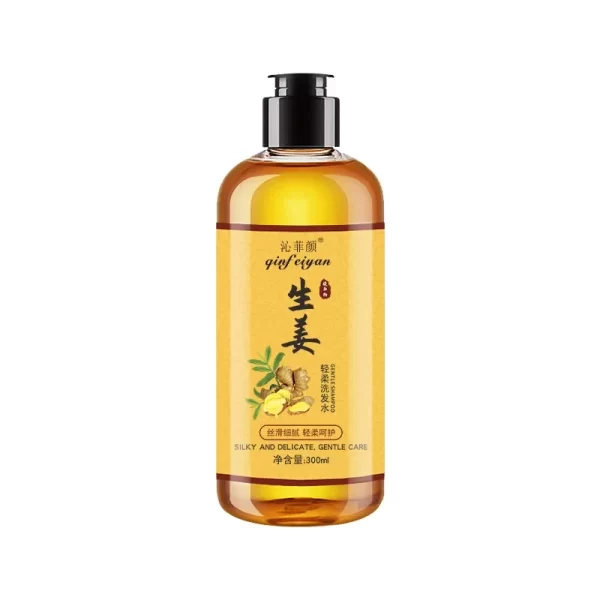 Genuine Professional Hair Ginger Shampoo 300ml Hairs Regrowth Dense Fast Thicker Hair Growth Shampoo Anti Hair Loss Product - Image 4