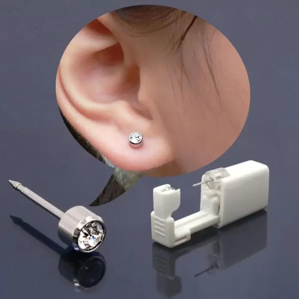 Professional Ear Piercing Gun Tools 98pcs/set  Ear Stud Stainless Steel for Ear Nose Navel Body Jewelry Piercing Kit Safety Tool - Image 10