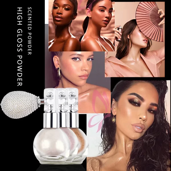 Spray brightening Glitter Spray body powder Foreign trade high light spray body powder spray glitter - Image 4