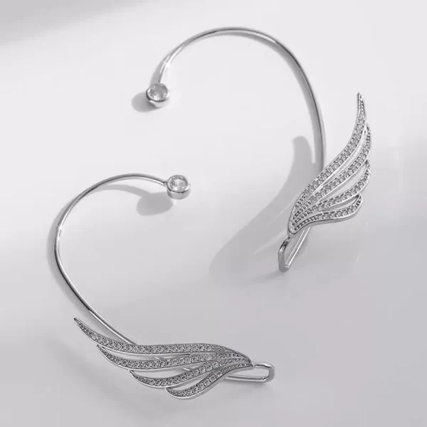 Luxury Star Butterfly Clip Earrings Female Crystal Tassel Ear Clip Earring Sparkling Zircon Ear Cuff Fashion Jewelry accessories - Image 17