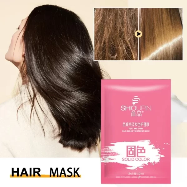 Magical Keratin Hair Mask 5 Seconds Repair Damaged Frizzy Hair Soft Smooth Shiny Nutrition Deep Moisturize Nourishing Hair Care - Image 8