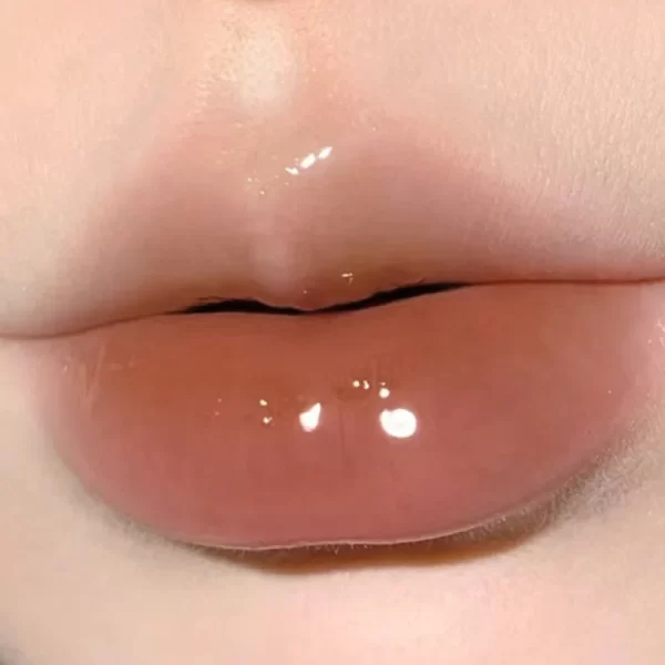 Heart Shape Lipstick Pen Mirror Glass Solid Lip Glaze Water Light Clear Oil Jelly Lip Gloss Korean Tint Makeup Girl Cosmetic - Image 9