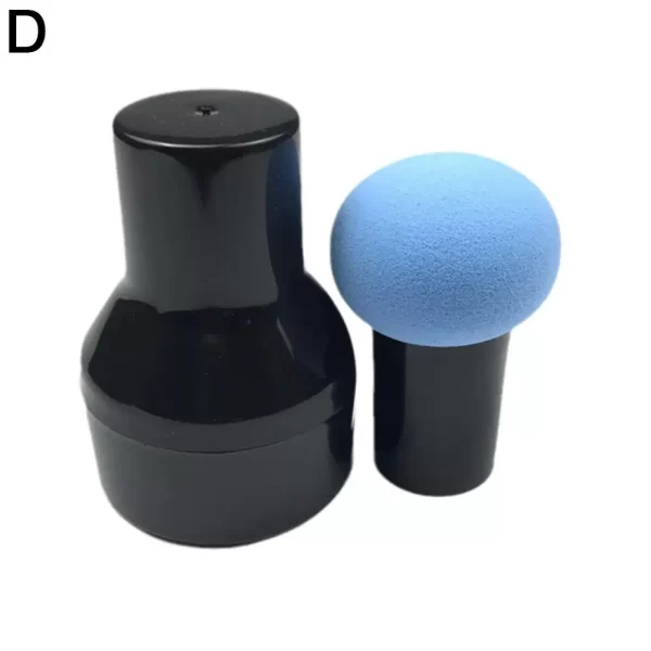 Cosmetic Puff Powder Brush - Mushroom Shape Handle Makeup Beauty Tool, Smooth Foundation Sponge For Dry & Wet Concealer - Image 9
