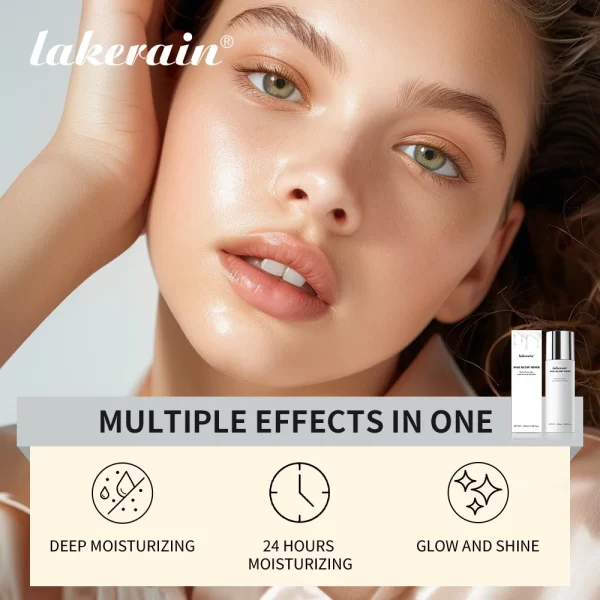 Milk Glow Toner Brightening Skin Powerfully Moisturizes Relieve Dry And Tired Skin Locks In Moisture Beauty Skin Care 100ML - Image 4