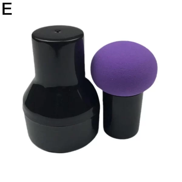Cosmetic Puff Powder Brush - Mushroom Shape Handle Makeup Beauty Tool, Smooth Foundation Sponge For Dry & Wet Concealer - Image 12