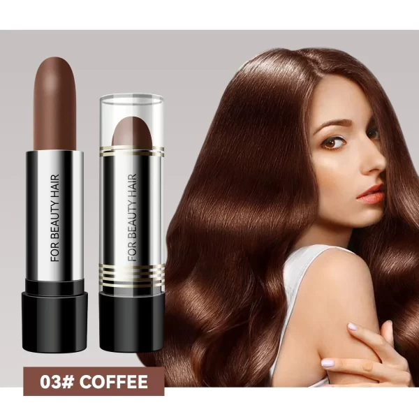 Black Brown Hair Dye Pen One-time Temporary Hair Dyeing Stick Cover Grey White Hair Fill in Hairs Coloring Styling Makeup Tools - Image 8