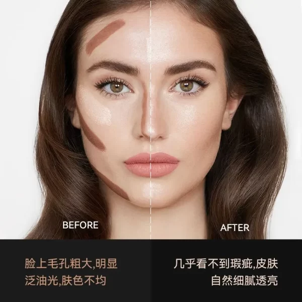 Concealer Foundation Make-up Stick Oil Control Natural Isolation Bb Cream Moisturizing Long-term Liquid Foundation Cosmetics - Image 4