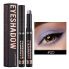 Smoky Dark Blue Eyeshadow Pencil Stick Waterproof Pearlescent 16 Colors Metallic Glitter Eye Shadow Highlighter Pen Makeup Tool - Image 8