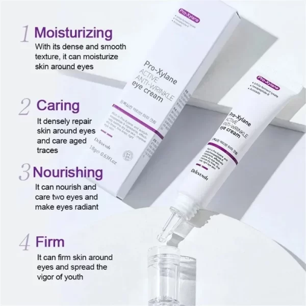 Anti-Wrinkle Cream  Face Serum Face Cream Fades Fine Lines Anti Dark Circles Eye Serum Remove Eye Bags Puffiness Anti-Aging - Image 3
