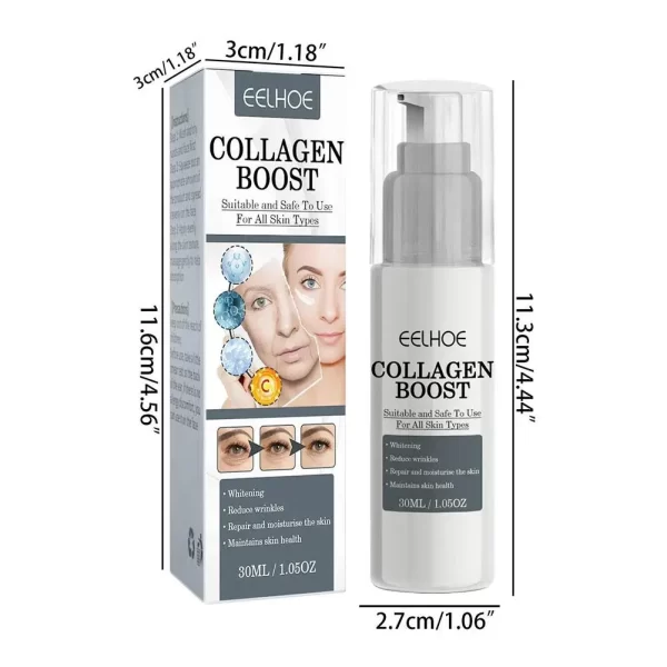 1/2pcs 30ml Collagen Boost Firming Essence Cream Fade fine lines Face brightening lightining Serum Cream skin care for women - Image 7
