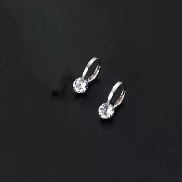 Trendy Cute Sweet Hollow Heart Cz Zircon Hoop Earring Women Classic Shiny Stud Earrings Fashion Small Ear Buckle Female Jewelry - Image 11