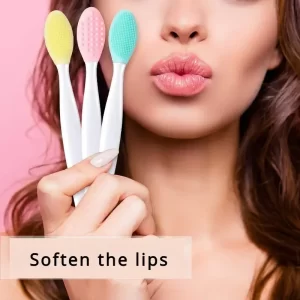 1PC Beauty Skin Care Wash Face Silicone Brush Exfoliating Nose Clean Blackhead Removal Brushes Tools With Replacement Head