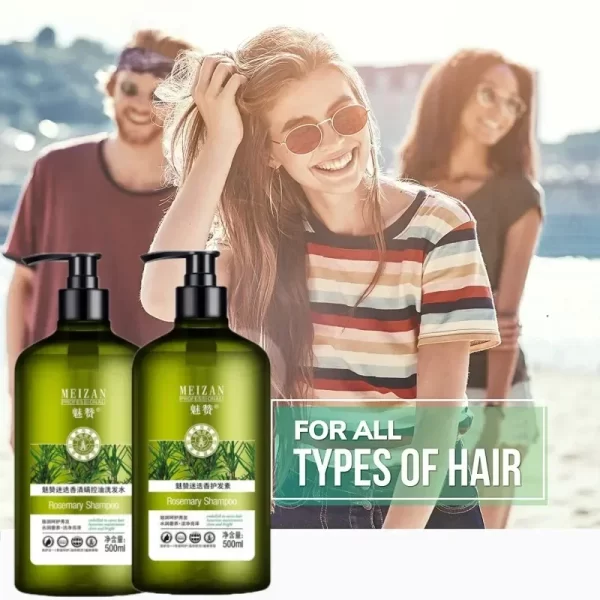 Rosemary Hair Growth Shampoo with Mint Hair Loss for Women Men Thinning Hair Conditioner Hydrating,Volumizing Fights Dandruff - Image 2