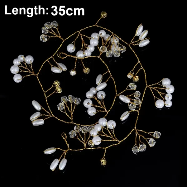 20pcs Elegant Pearl Crystal Hairpin Wedding Bridal U-shaped Metal Hair Comb Forks for Women Hairstyle Clips Jewelry Accessories - Image 8