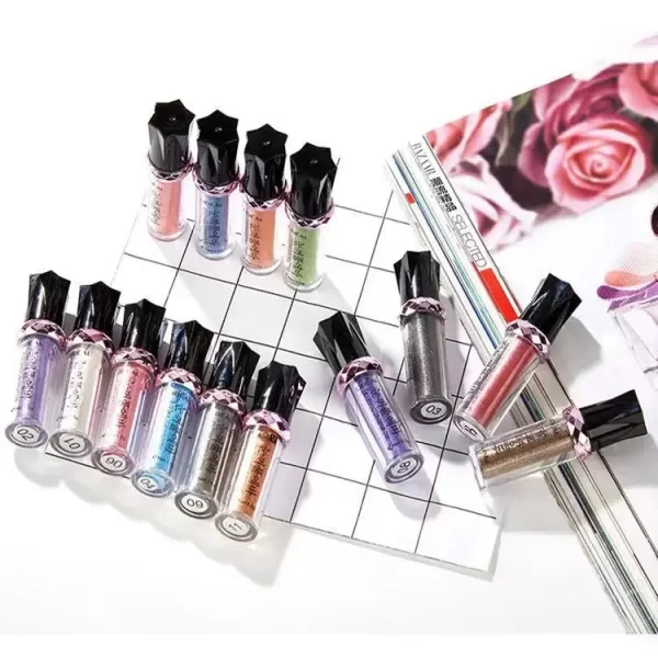 Roller beads Glitter Eyeshadow Make Up Diamond Eye Glitter Powder Waterpoof Makeup Eye Shadow Crystal Shiny Cosmetics For Women - Image 4