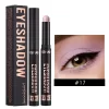 Smoky Dark Blue Eyeshadow Pencil Stick Waterproof Pearlescent 16 Colors Metallic Glitter Eye Shadow Highlighter Pen Makeup Tool - Image 16
