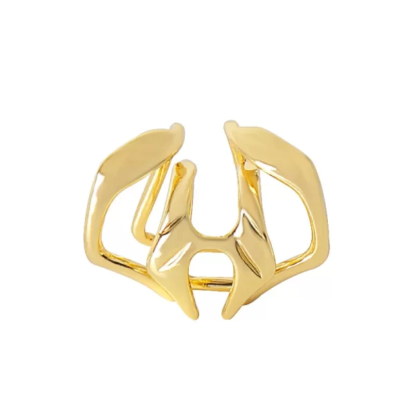 Fake Piercing Lip Clip Ring Gothic Geometric Beast Tooth Metal Lip Ring Unisex No Hole Lip Ring Face Jewelry Ornament Accessorie - Image 9