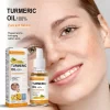 New Turmeric Oil Glow to Facial Lightening Brightening Serum For Black Brown Skin Leg Hand Body Whitening for Dark Skin 10/30ml - Image 3