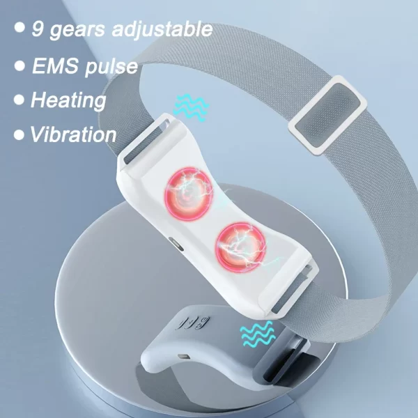 Vibration Chin-Up V Face Massager for Face EMS Facial Lifter Beauty Device Double Chin Remover V-Line Up Facelift Shaper Belt - Image 8