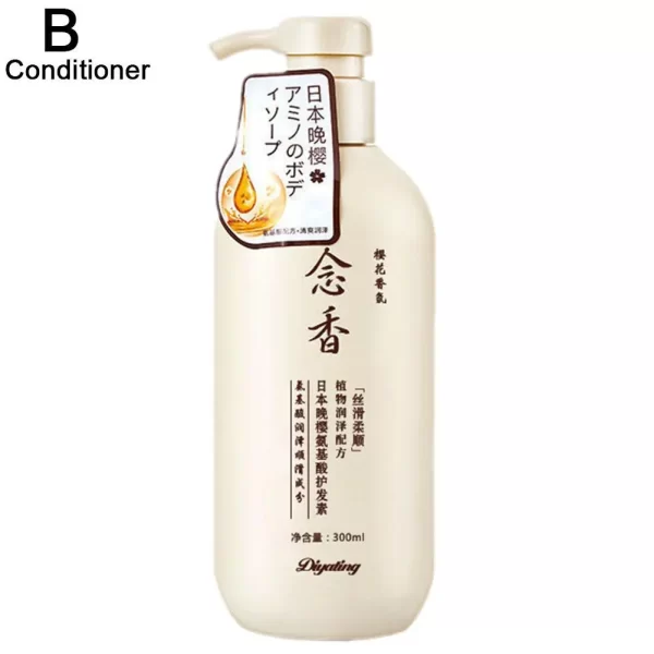 Fragrant Japanese Amino Acid Shampoo Hair Conditioner Body Wash 3pcs Set Hair Shampoo Bath Lotion Shampoo Skin Care - Image 8