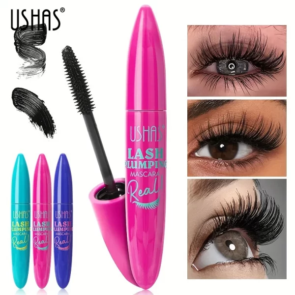 4D Thickening Mascara Waterproof No Fading Eye Lashes Brush Enhance Eyelashes Anti-fouling Black Lasting Mascara Korean Makeup - Image 7