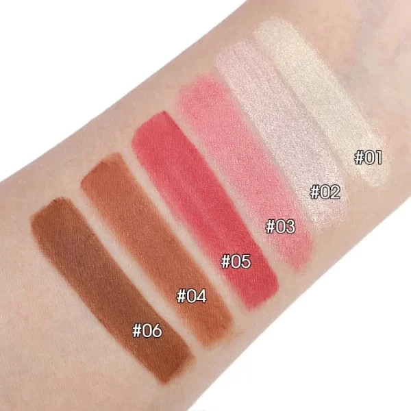 Waterproof Contouring Bronzer Highlighters Stick Glitter Silky Nose Shadow Blusher Corrector Illuminator Face Makeup Cosmetics - Image 5