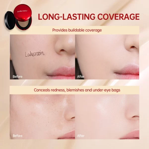 TIRTIR Cushion Foundation Fit Cushion Foundation Full Coverage Waterproof Long-lasting Concealer Long-lasting Makeup Semi-Matte - Image 3