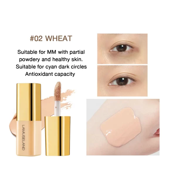 Mini Liquid Concealer High Coverage Corrector Anti Dark Circle Freckle Waterproof Foundation Cream for Face Makeup Base Cosmetic - Image 10