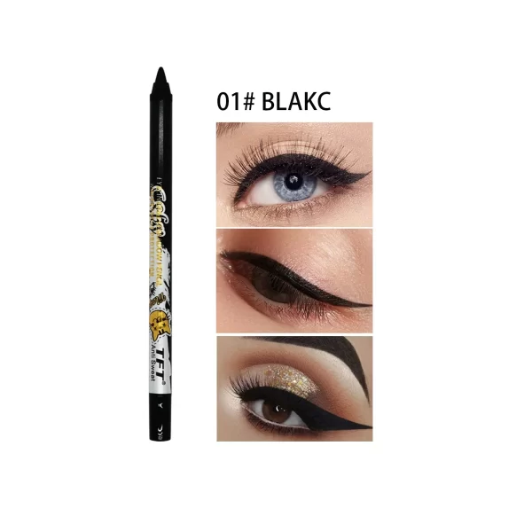 14 Colors Colorful Long-lasting Eyeliner Pencil Waterproof Quick-Dry No Blooming Blue Pink Eye Liner Pen Cosmetics Tools - Image 12
