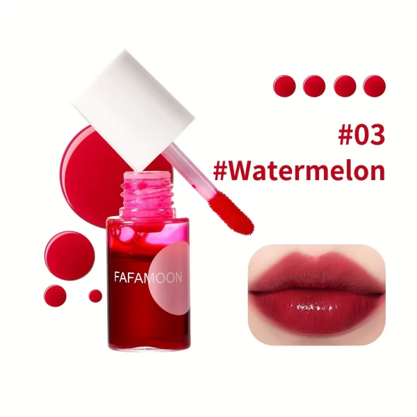 Lip Gloss, Long-Lasting Water Tint, Cup-Resistant Lip Stain, Hydrating Lip Makeup, Fruit Platter Series - Image 7