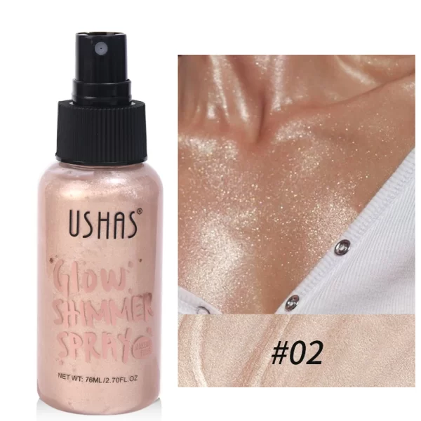 Diamond Liquid Highlight Waterproof High Gloss Glitter Body Bronzer Highlight Long-lasting Wear Face Contour Illuminator Makeup - Image 9