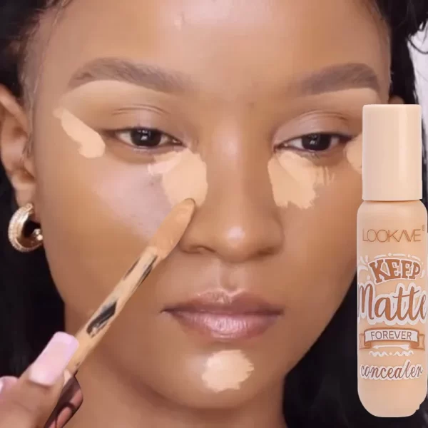 Waterproof Matte Liquid Concealer Cream Makeup Moisturizing Cover Acne Dark Circles Foundation Modify Face Contouring Cosmetics - Image 2