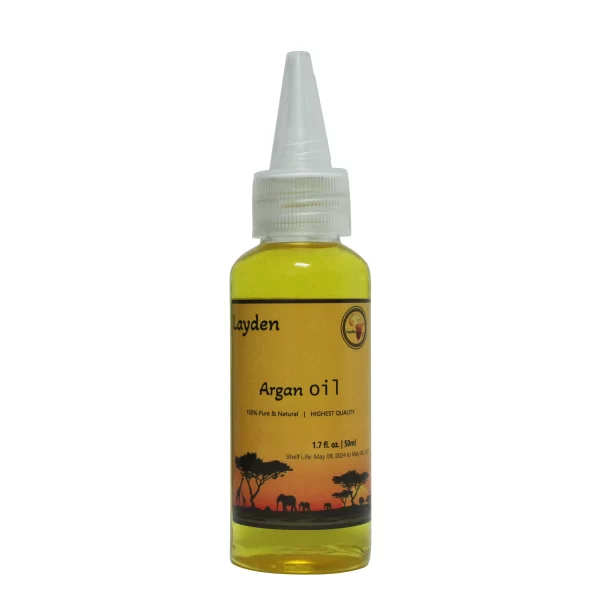 Layden Pure Argan Oil Moisturizes and Conditions Scalp Roots and Strands to Help Support Thick, Full, Healthy-looking Hair - Image 7
