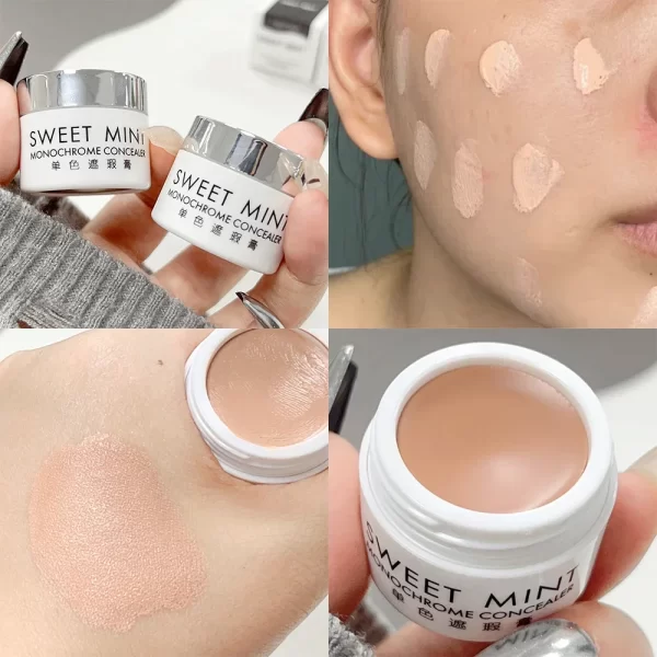 Multifunction Moisturizing Matte Concealer Makeup Texture Covers Acne Marks Dark Circles Contouring Palette Cream Face Cosmetics - Image 9
